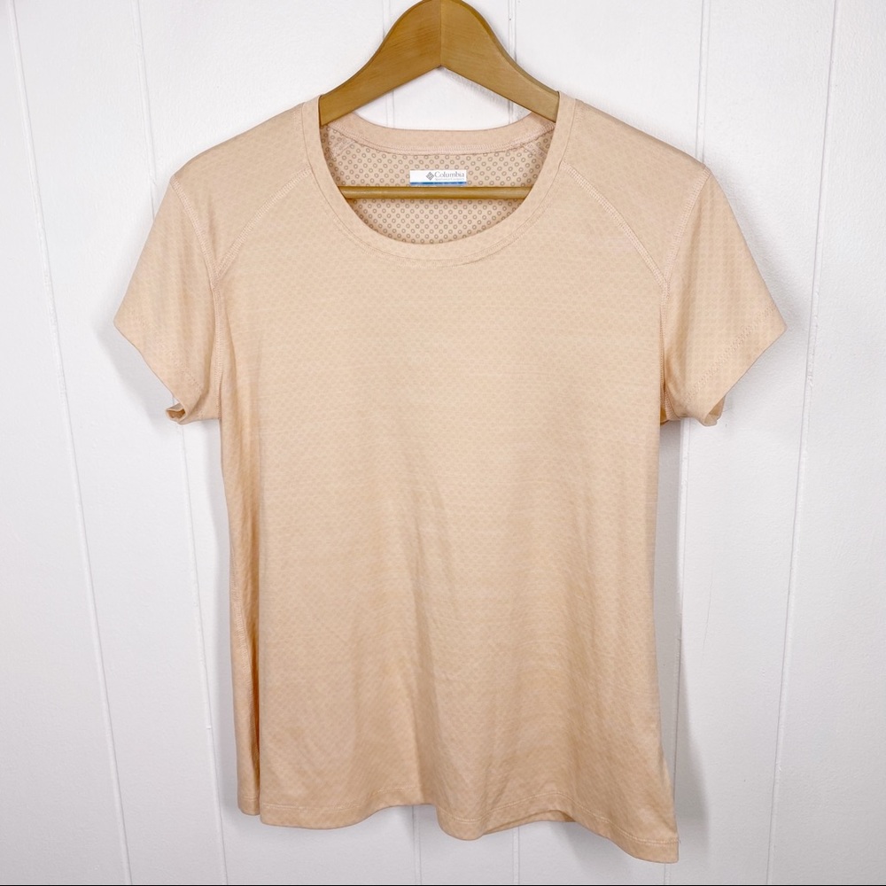 Columbia Sportswear Orange Short Sleeve T Shirt